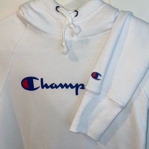 Champion White Sweatshirt